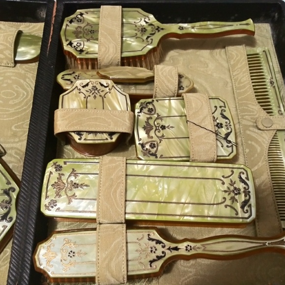 Vintage hair brush set - Picture 2 of 5